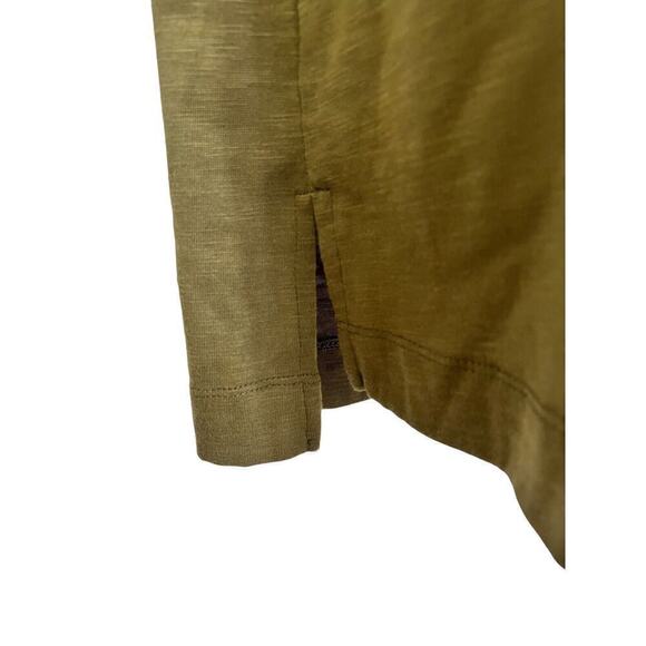 Dept 222‎ Top Women’s Size XL Top Tee V Neck Short Sleeves Side Slits - Picture 4 of 11